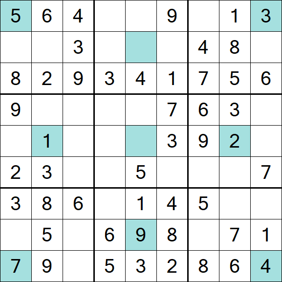 Girandola Sudoku - Easy