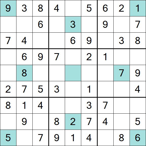 Girandola Sudoku - Easy