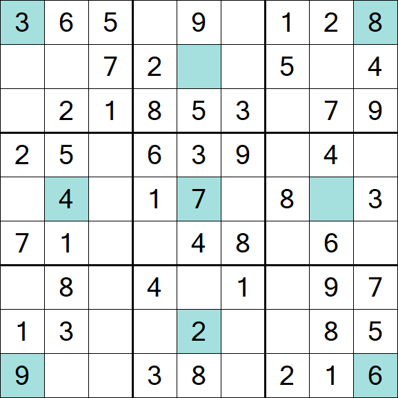 Girandola Sudoku - Easy