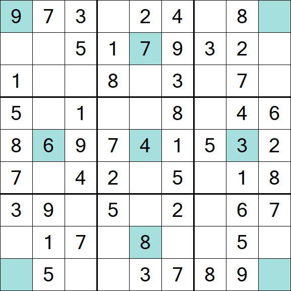 Girandola Sudoku - Fácil