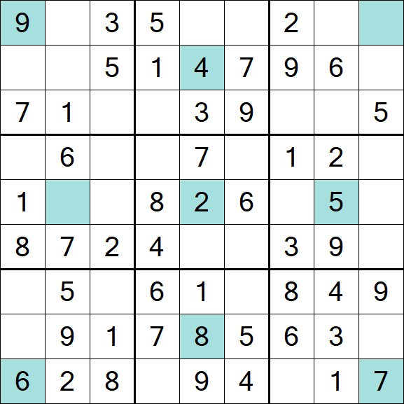 Girandola Sudoku - Easy