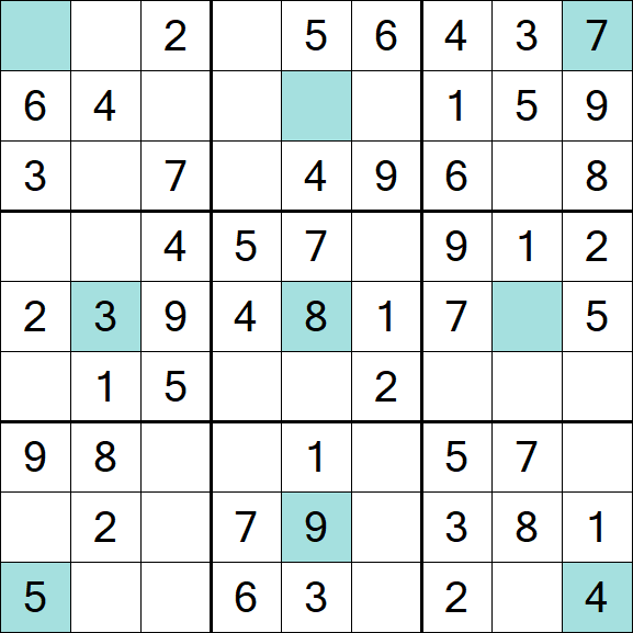 Girandola Sudoku - Easy