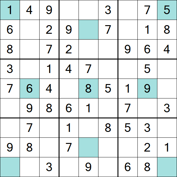 Girandola Sudoku - Easy