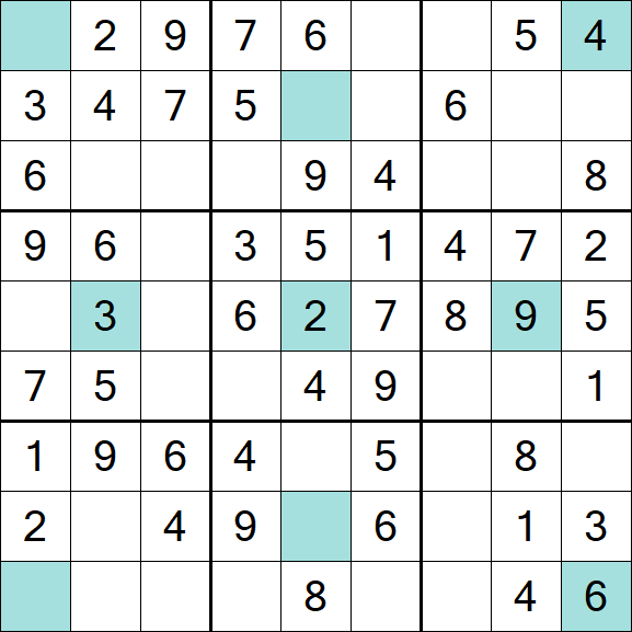 Girandola Sudoku - Easy