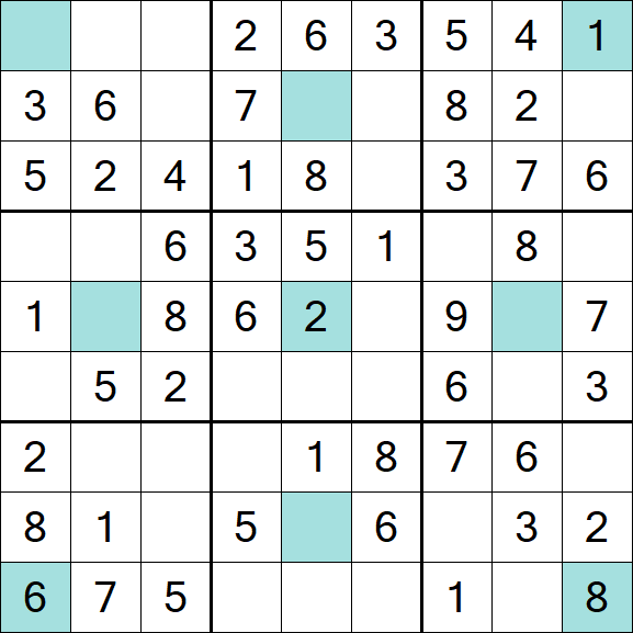 Girandola Sudoku - Easy