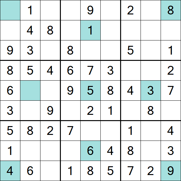 Girandola Sudoku - Easy