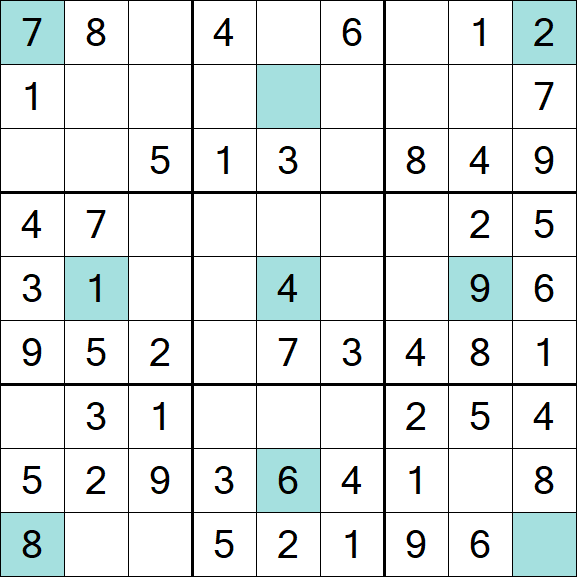 Girandola Sudoku - Einfach