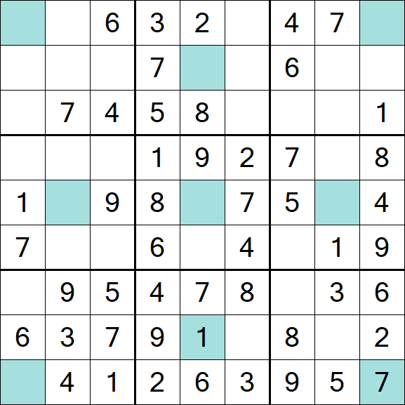 Girandola Sudoku - Simple