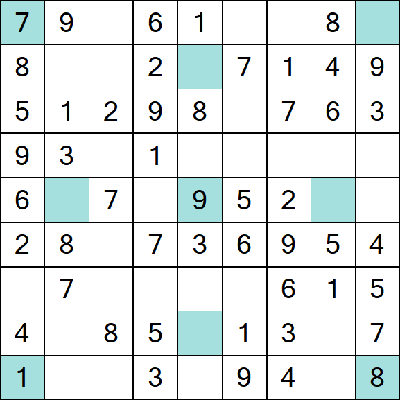 Girandola Sudoku - Easy