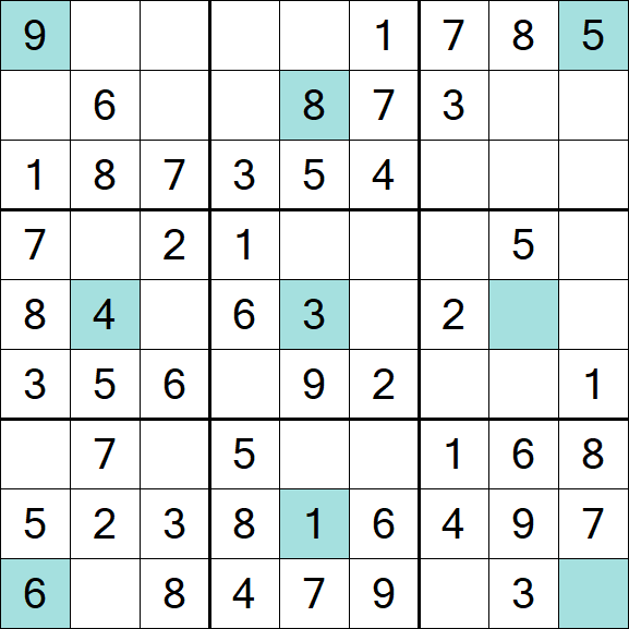 Girandola Sudoku - Easy