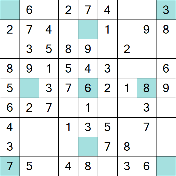 Girandola Sudoku - Easy