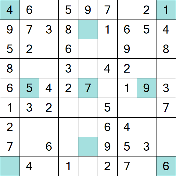 Girandola Sudoku - Einfach
