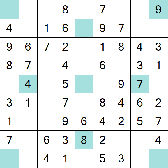 Girandola Sudoku - Easy