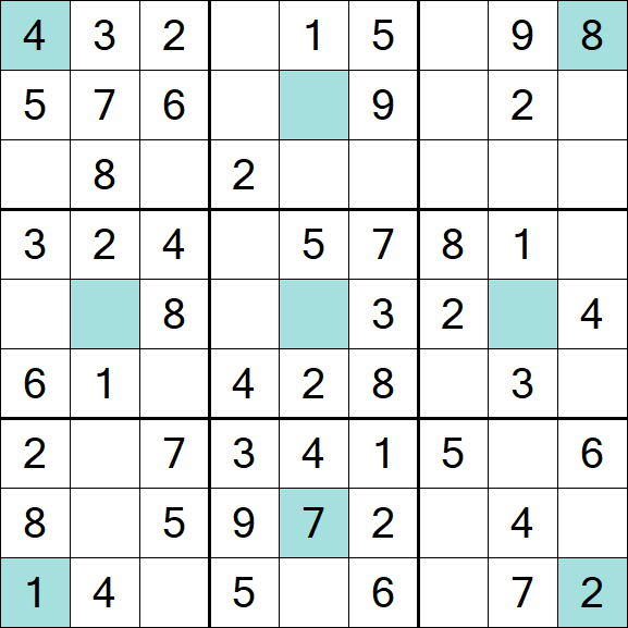 Girandola Sudoku - Easy