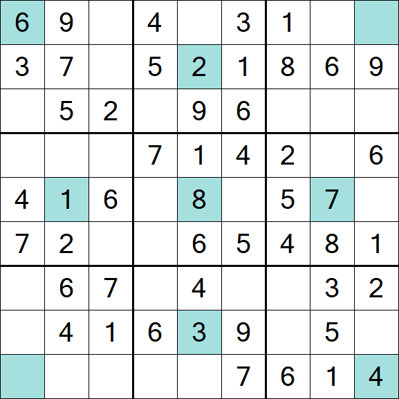 Girandola Sudoku - Easy