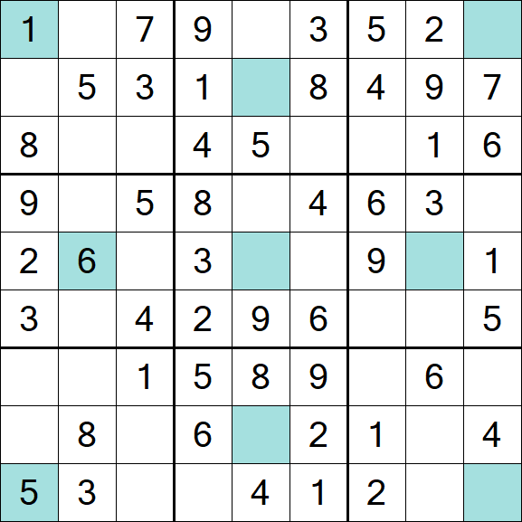 Girandola Sudoku - Easy