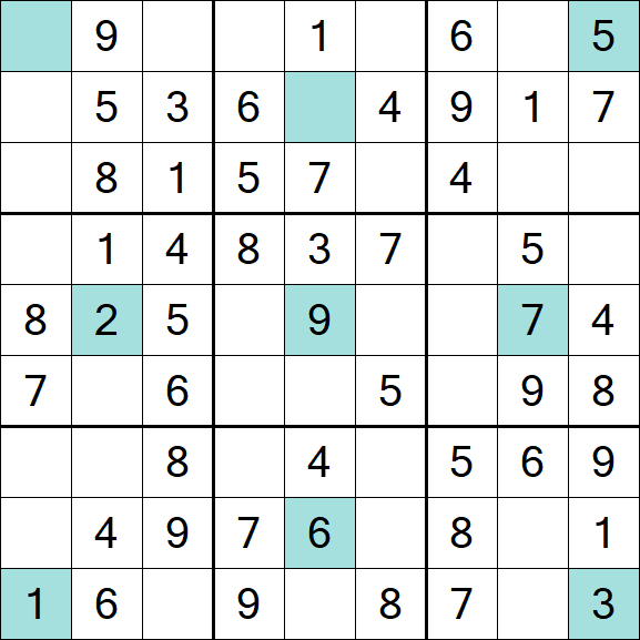 Girandola Sudoku - Easy