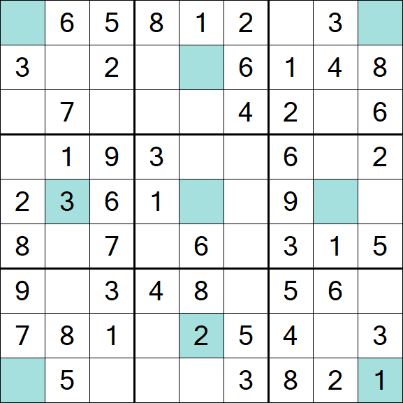 Girandola Sudoku - Einfach