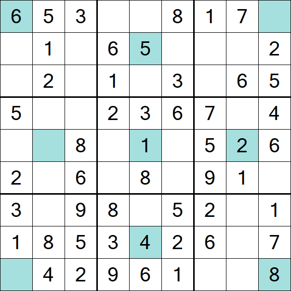 Girandola Sudoku - Einfach