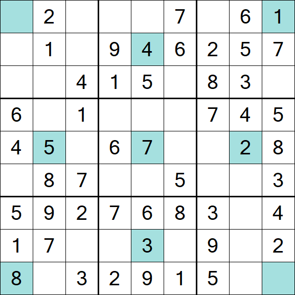 Girandola Sudoku - Easy