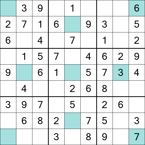Girandola Sudoku - Easy