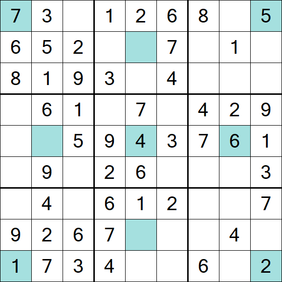 Girandola Sudoku - Einfach