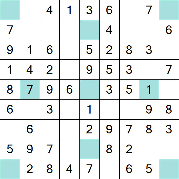 Girandola Sudoku - Easy