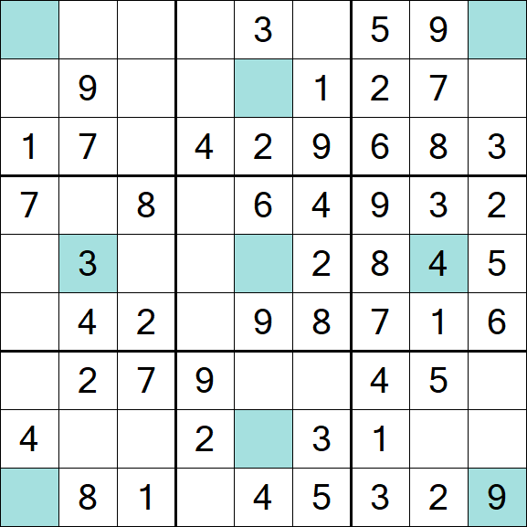 Girandola Sudoku - Easy