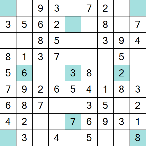 Girandola Sudoku - Easy