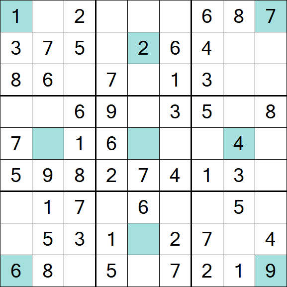 Girandola Sudoku - Easy