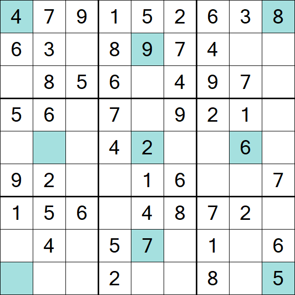 Girandola Sudoku - Easy