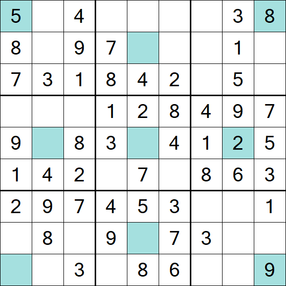 Girandola Sudoku - Easy