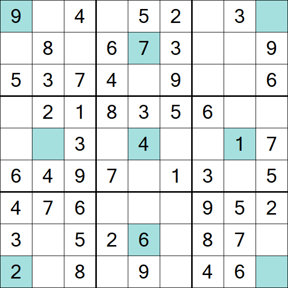 Girandola Sudoku - Simple