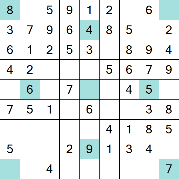 Girandola Sudoku - Simple