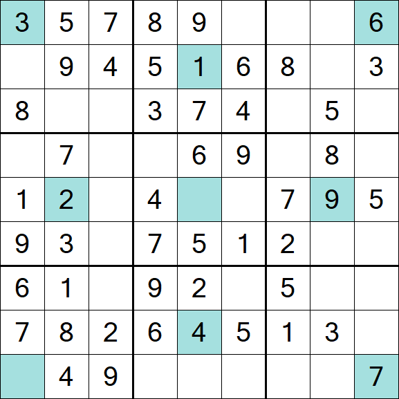 Girandola Sudoku - Simple