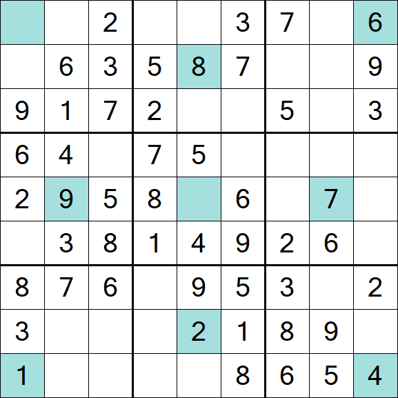 Girandola Sudoku - Simple