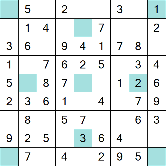 Girandola Sudoku - Einfach