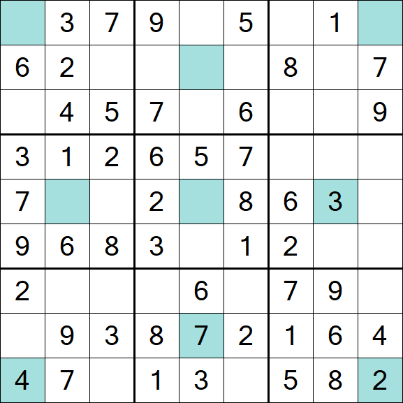 Girandola Sudoku - Einfach