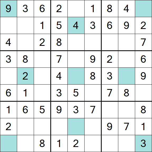 Girandola Sudoku - Einfach