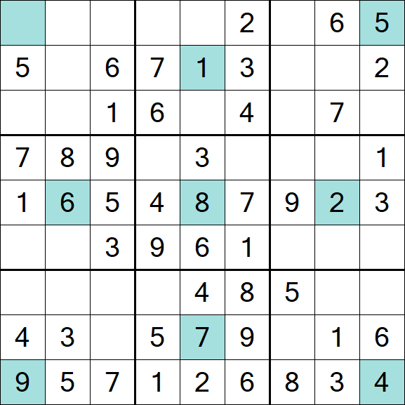 Girandola Sudoku - Einfach