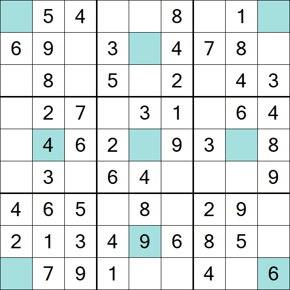 Girandola Sudoku - Einfach