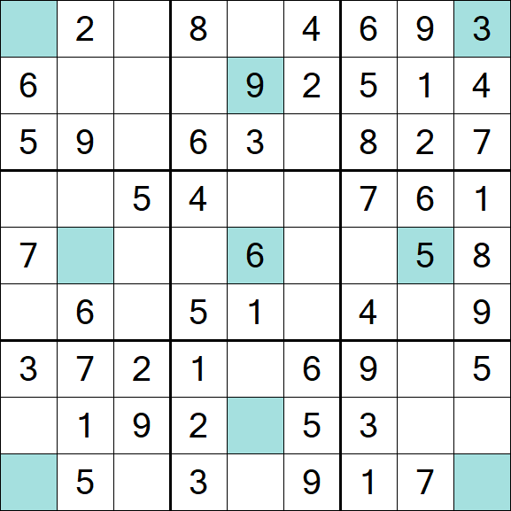 Girandola Sudoku - Einfach