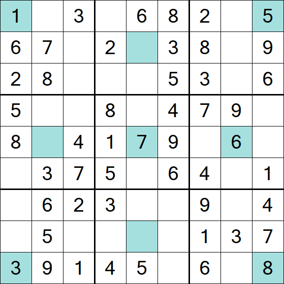 Girandola Sudoku - Einfach