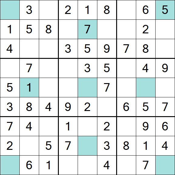 Girandola Sudoku - Einfach