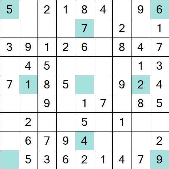 Girandola Sudoku - Easy
