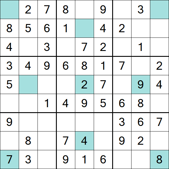 Girandola Sudoku - Einfach