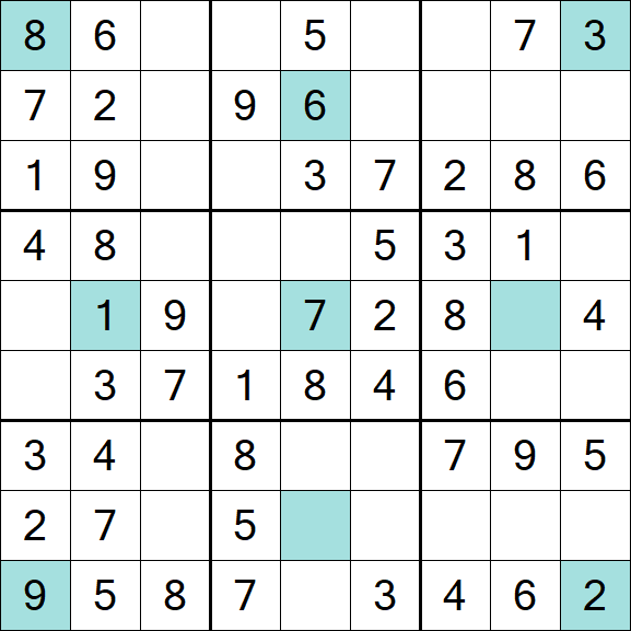 Girandola Sudoku - Fácil