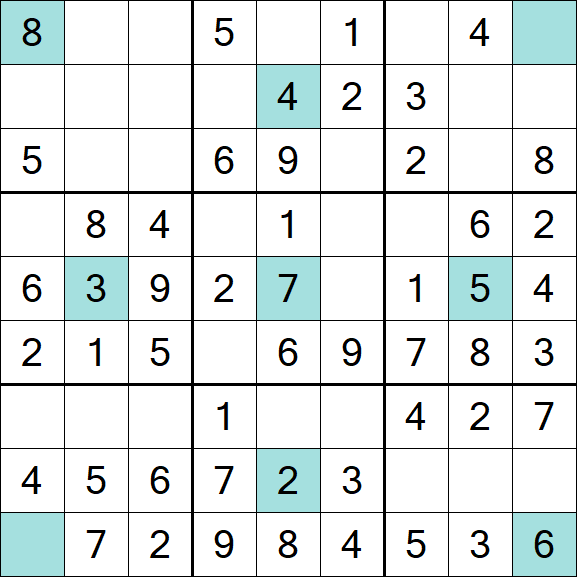 Girandola Sudoku - Fácil