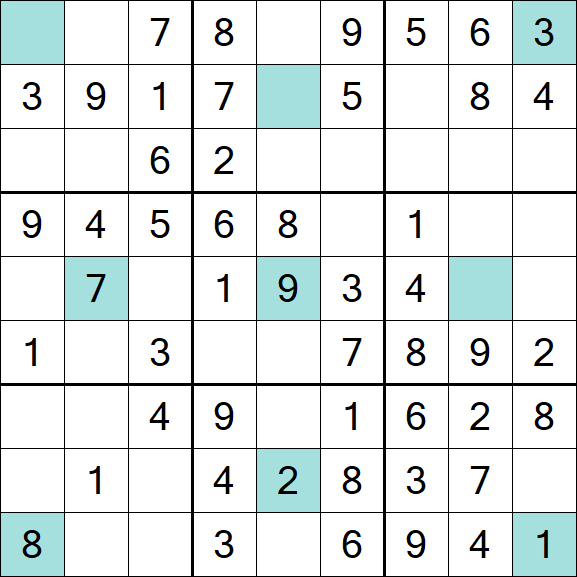 Girandola Sudoku - Fácil