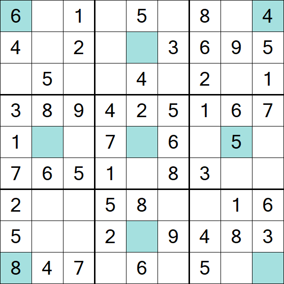 Girandola Sudoku - Simple